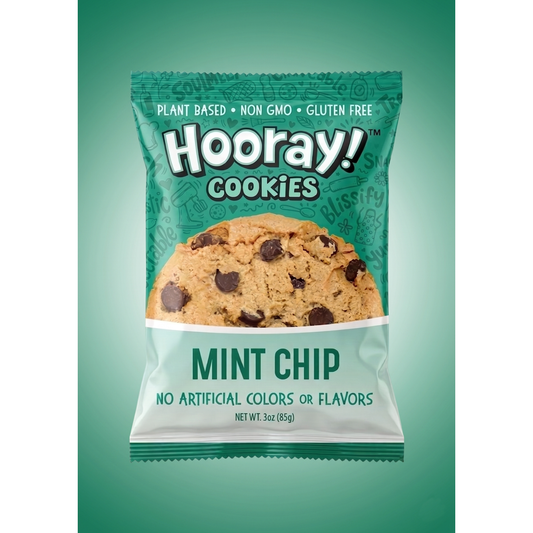미국직구 HOORAY 과자 85g / HOORAY! Mint Chip Cookies Gluten-Free 6 Count 85g 1