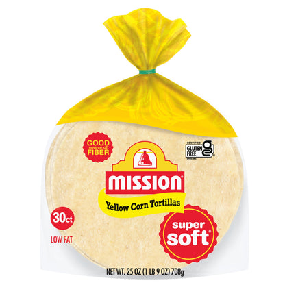 미국직구 미션 Super Soft Yellow Corn Tortillas, 30 Count