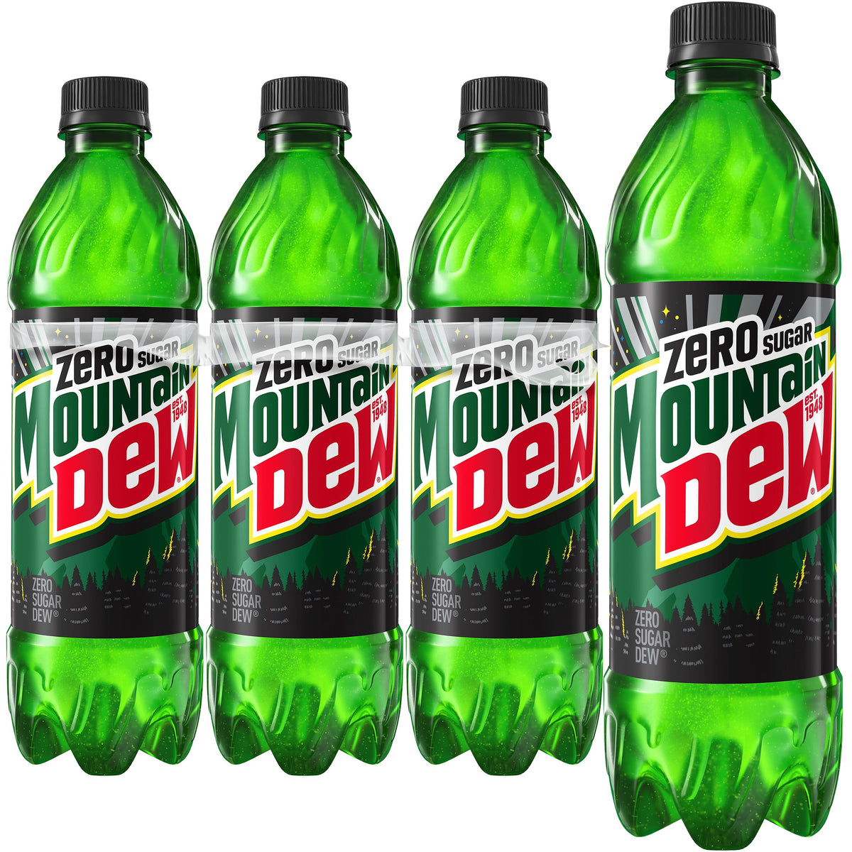 미국직구 마운틴듀 Zero Sugar Citrus Soda Pop, 16.9 fl oz, 6 Pack Bottles