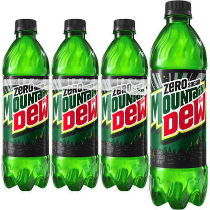 미국직구 마운틴듀 Zero Sugar Citrus Soda Pop, 16.9 fl oz, 6 Pack Bottles