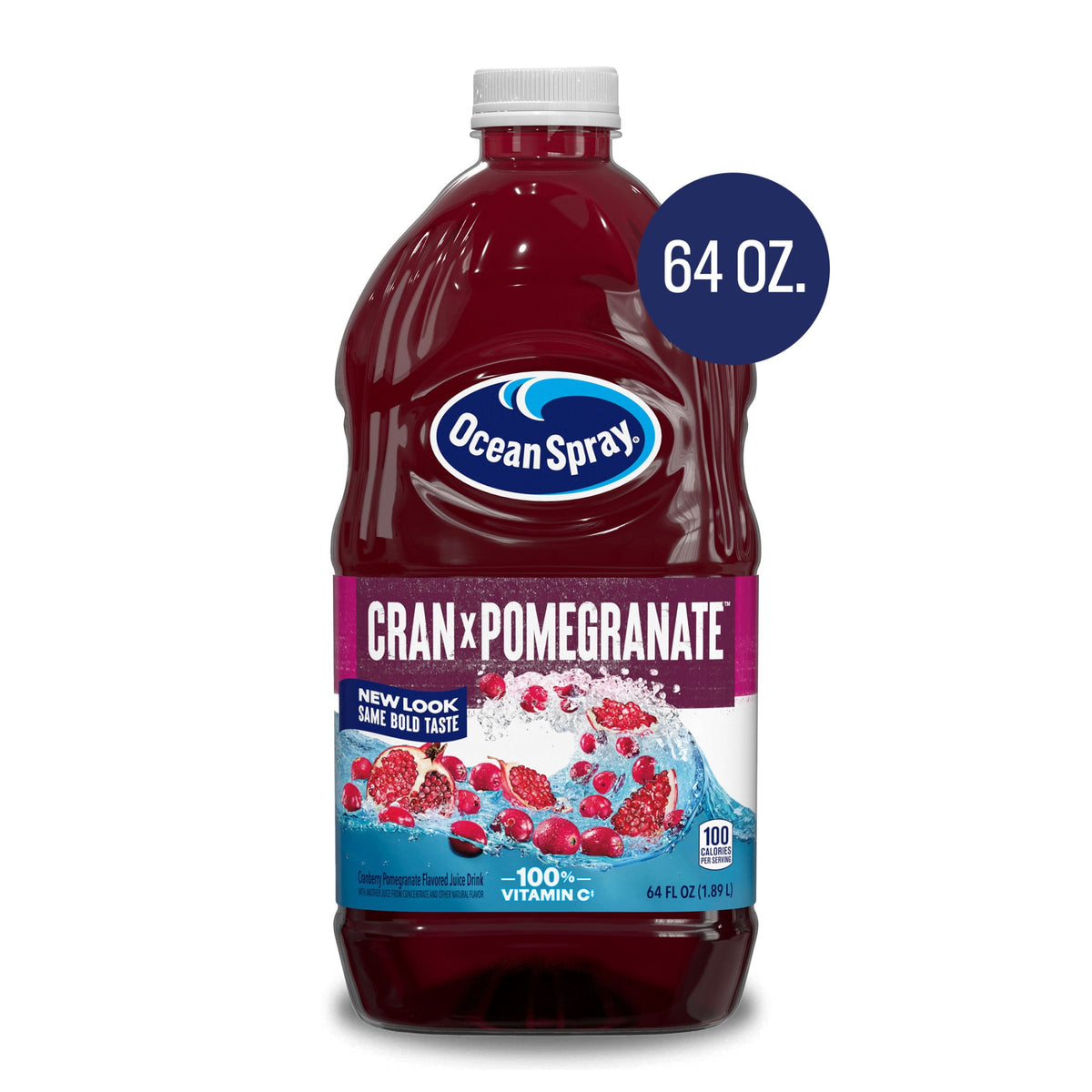 미국직구 오션스프레이 ® Cran-Pomegranate™ Cranberry Pomegranate Juice Drink, 64 fl oz Bottle