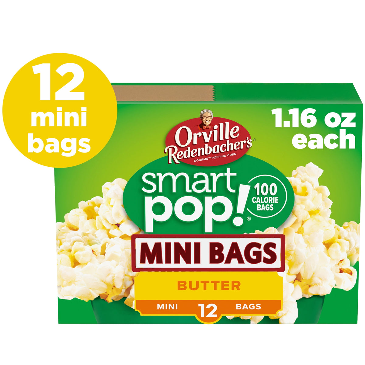 미국직구 오빌 ’s Microwave Popcorn, SmartPop! Butter Flavor, 1.6 oz., 12-Count