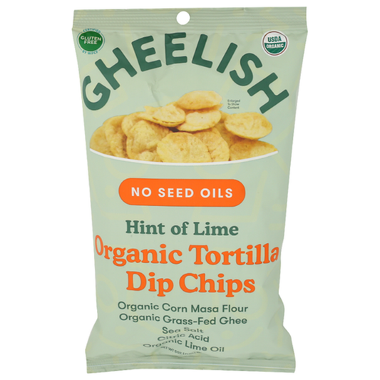 미국직구 142g 12팩 / (Pack Of 12) Gheelish Chips Trtla Ghee W Lime 142g 1