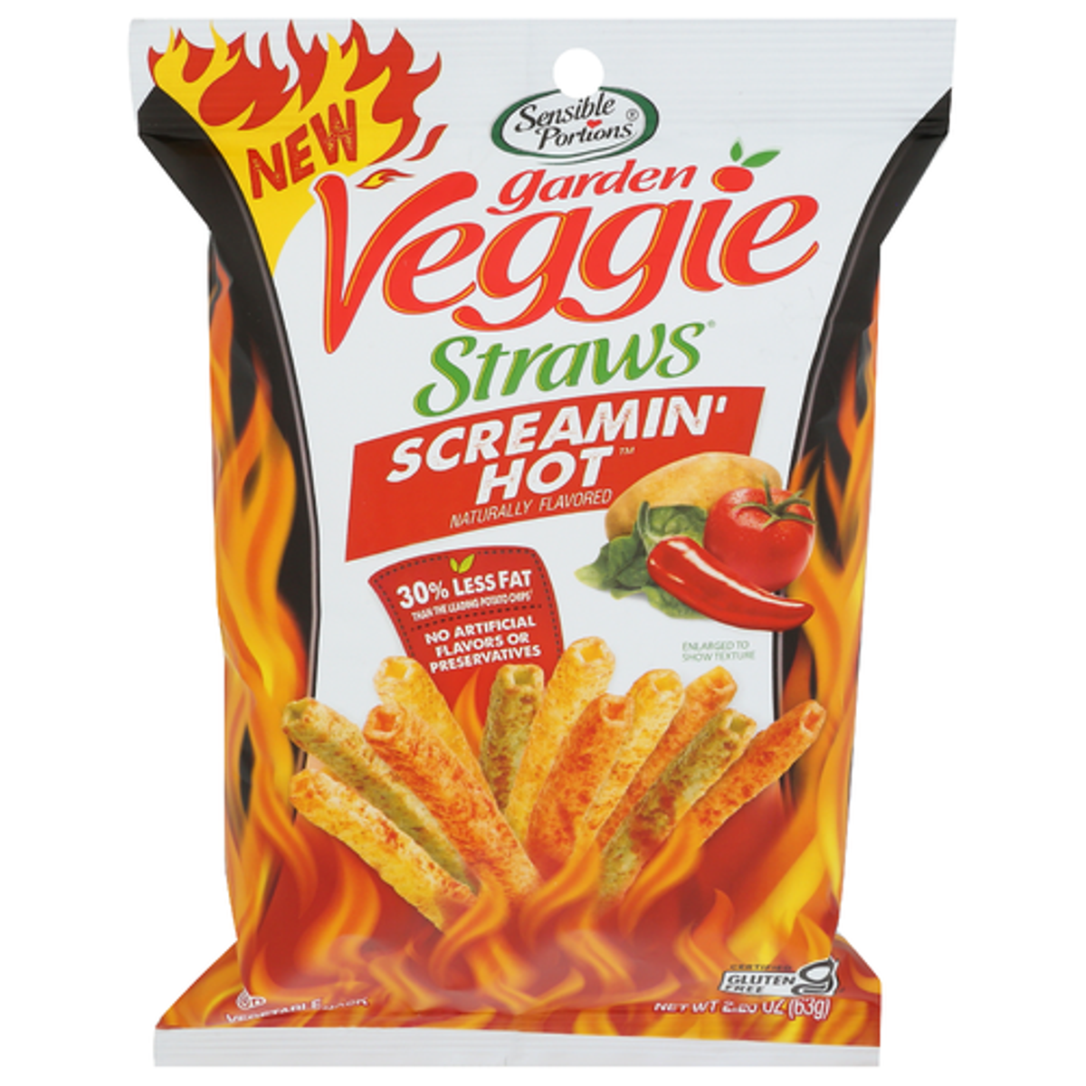 미국직구 67ml 24팩 / (Pack Of 24) Sensible Portions Vegetable Screamin Hot 67ml 1
