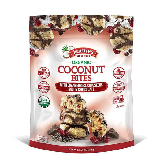 미국직구 149g 6팩 / (Pack Of 6) Jennies Macaroon Bite Cran Goji 149g x2 Bundle 1