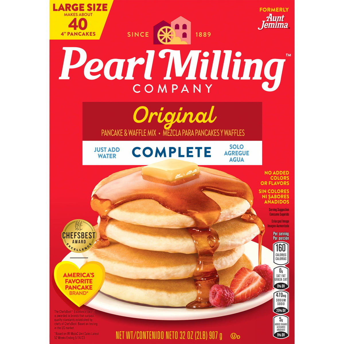 미국직구 펄밀링 Company Complete Pancake Mix, 32oz (Packaging May Vary)