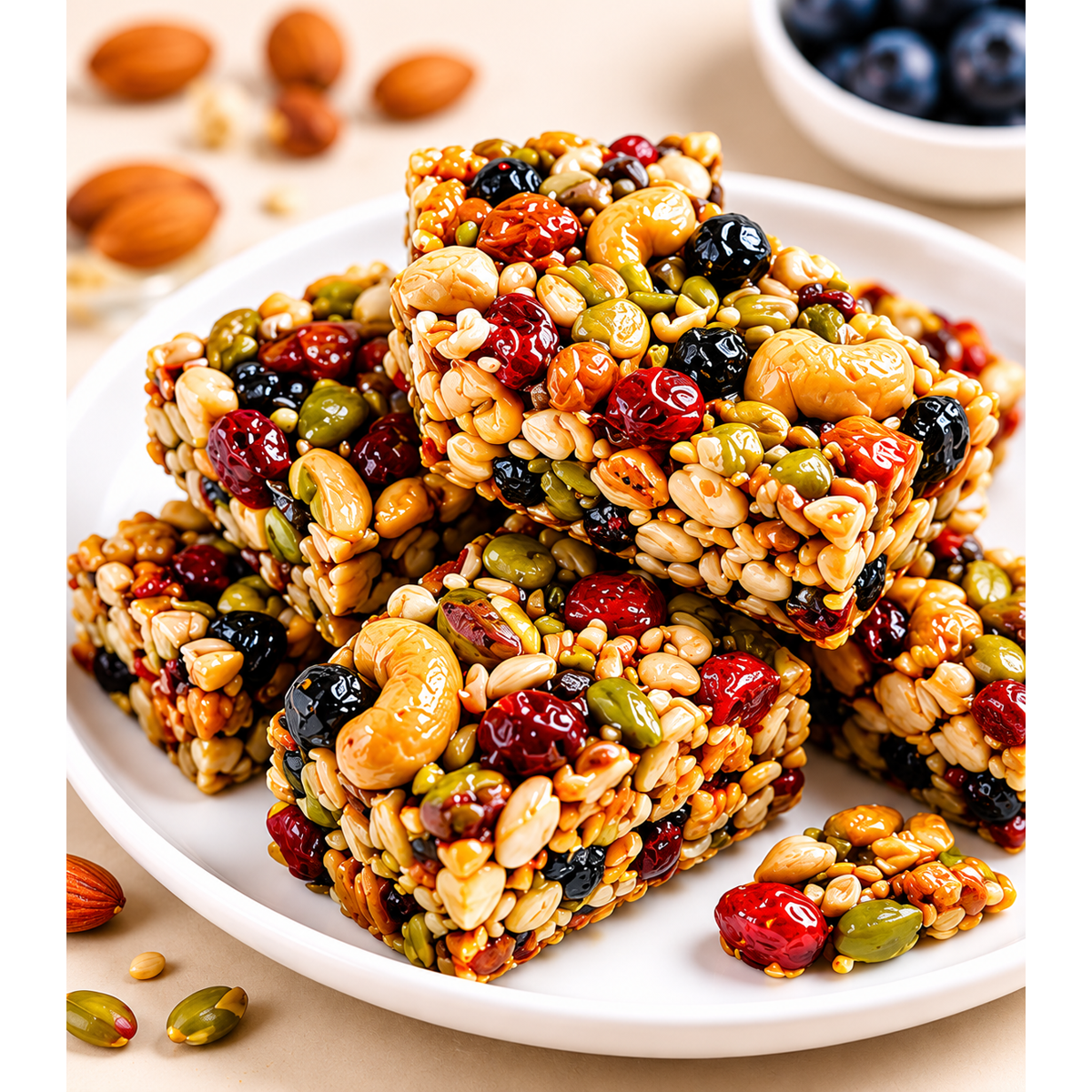 미국직구 Premium Eight-Treasure Mixed 견과 249g / Premium Eight-Treasure Mixed Nut & Seed Bar (249g/250g) 1