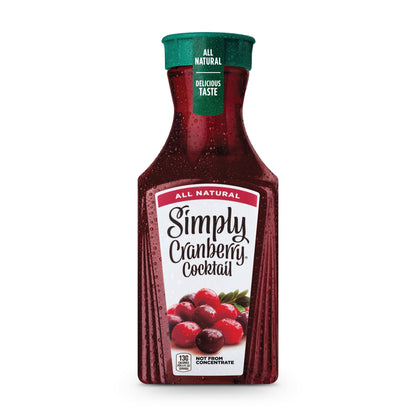 미국직구 심플리 Cranberry Cocktail Juice Drink Bottle, 52 fl oz