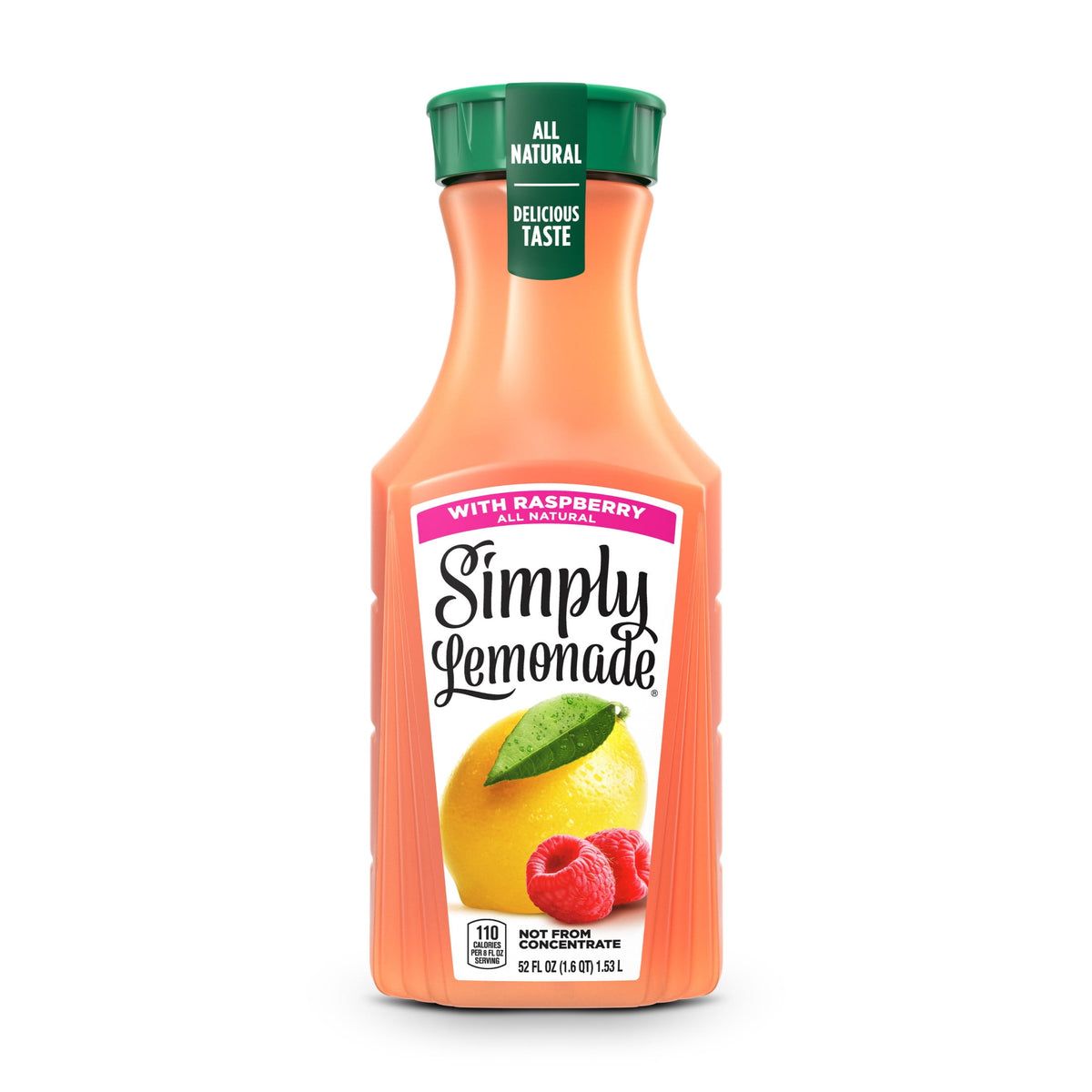 미국직구 심플리 Lemonade with Raspberry Bottle, 52 fl oz