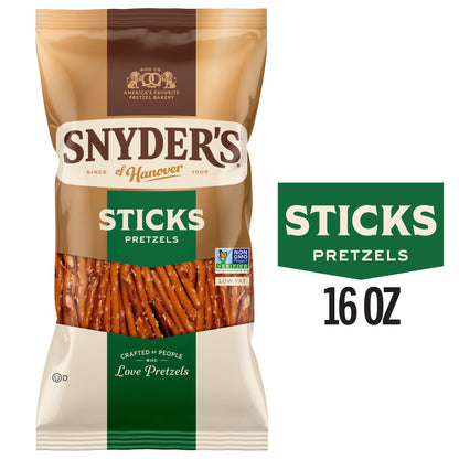 미국직구 스나이더스 of Hanover Sticks Pretzels, 16 oz Bag