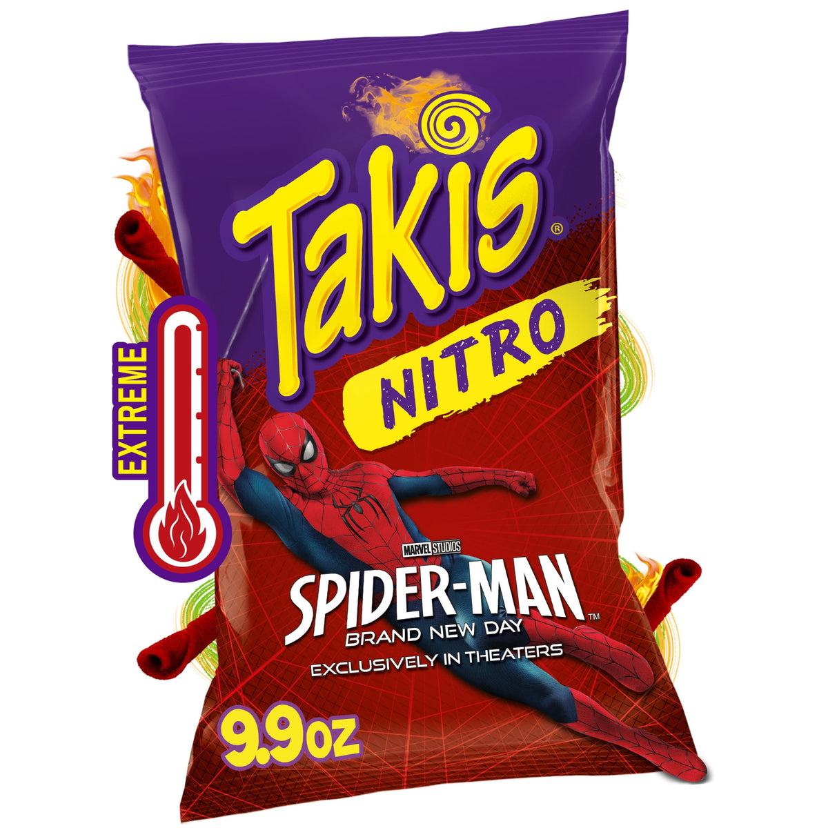 미국직구 타키스 Nitro 9.9 oz Sharing Size Bag, Habanero & Lime Rolled Tortilla Chips