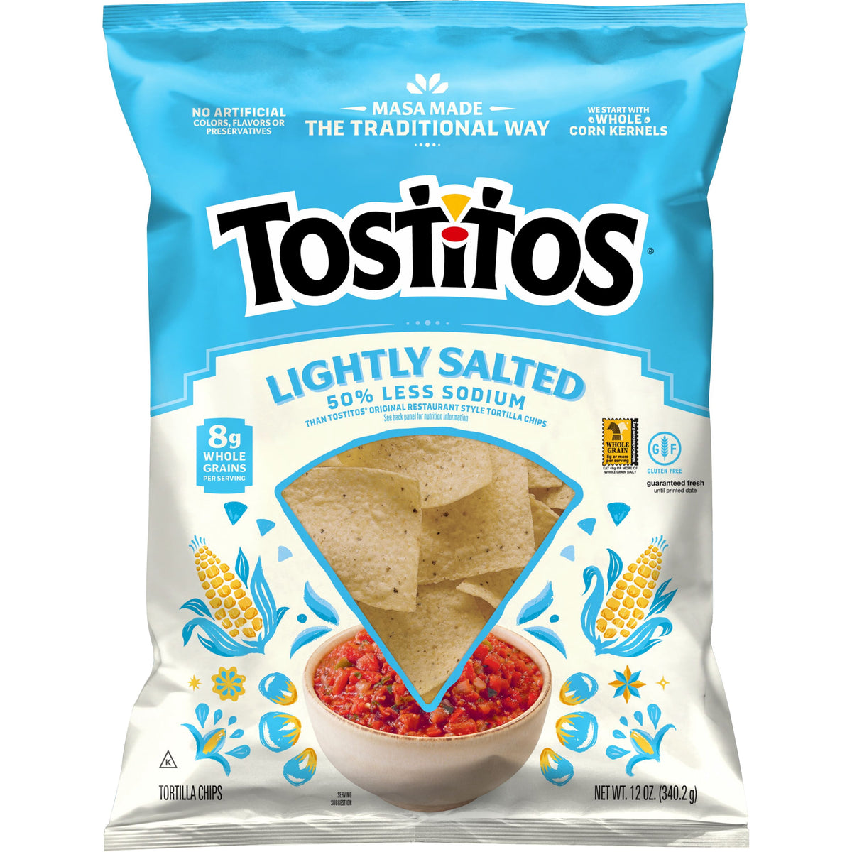 미국직구 토스티토스 Tortilla Chips Lightly Salted, 12 oz