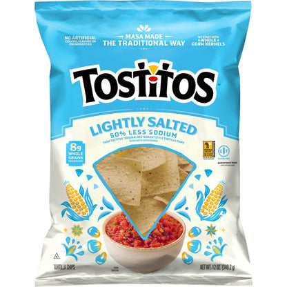 미국직구 토스티토스 Tortilla Chips Lightly Salted, 12 oz