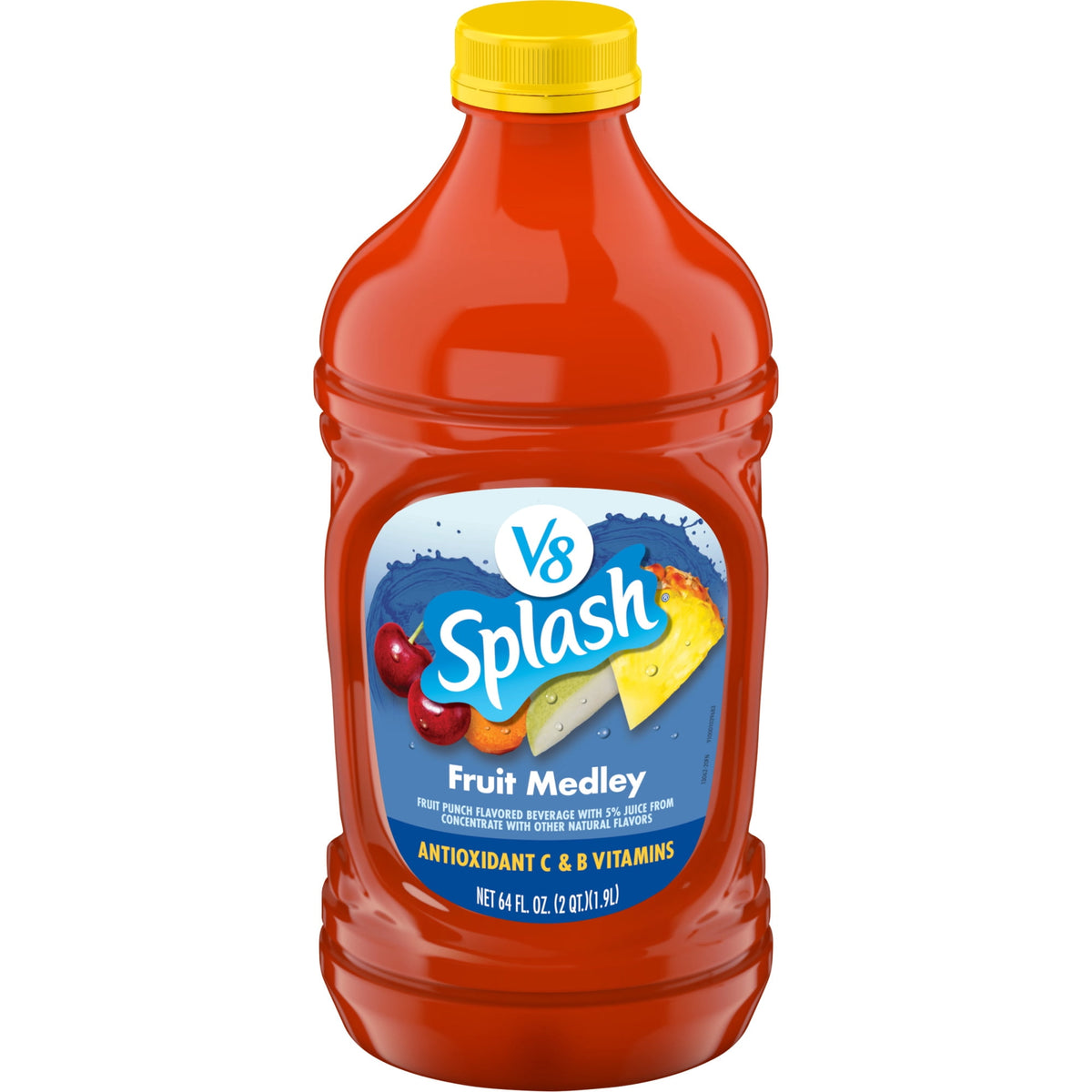 미국직구 V8 Splash Fruit Medley Flavored Beverage, 64 fl oz Bottle
