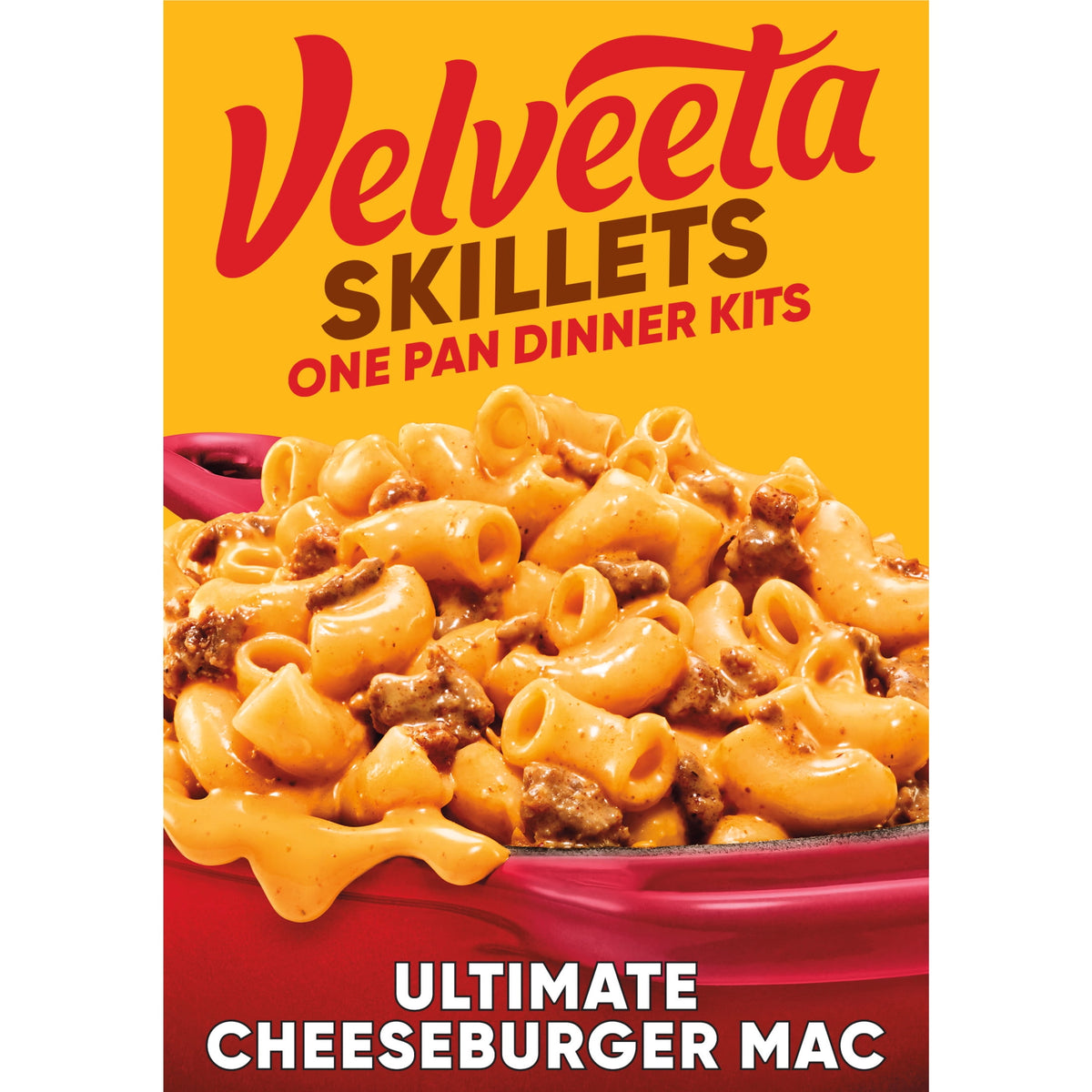 미국직구 벨비타 Skillets Ultimate Cheeseburger Mac One Pan Dinner Kit, 12.8 oz Box