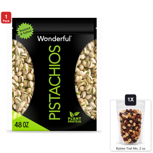 미국직구 Wonderful Pistachios In-Shell 1.4kg / Wonderful Pistachios In-Shell, Roasted and Salted, 1 Bag, 1