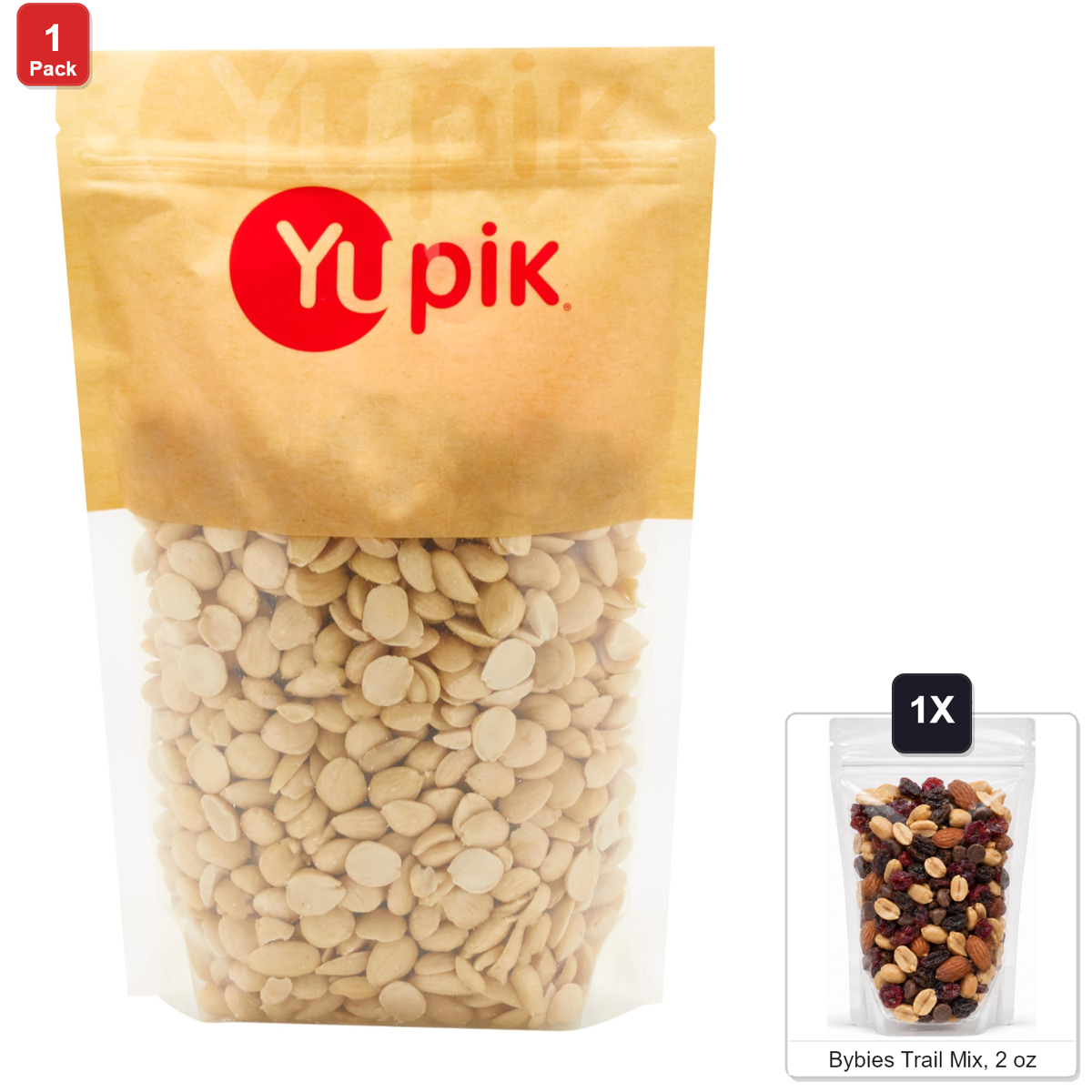 미국직구 Yupik Blanched Marcona 견과 57g / Yupik Blanched Marcona Almonds, 1 Bag, 2.2 lb, with Bybies Trai 1