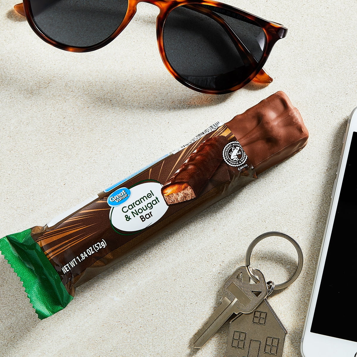 미국직구 Great Value Caramel 52g 2팩 / Great Value Caramel and Nougat Bar, 52g, 2 Pack Bundle 2