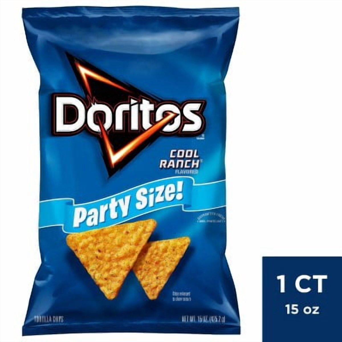 미국직구 Doritos Cool Ranch 411g 02085 / Doritos Cool Ranch Flavor Party Size Tortilla Chips - 4