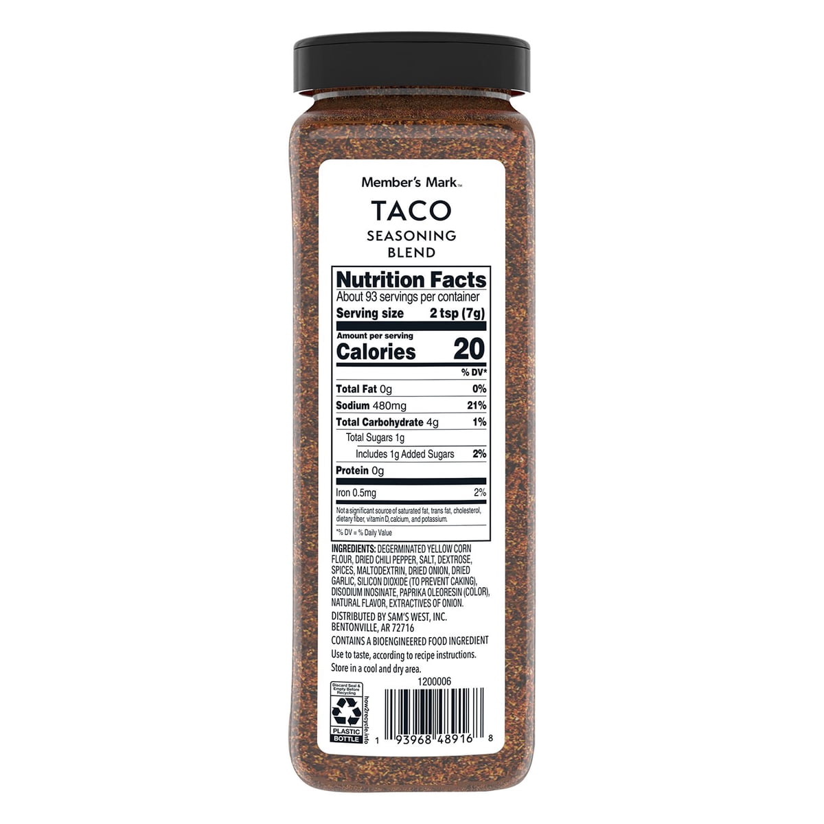 미국직구 Member s Mark 652g / Member’s Mark Taco Seasoning, 652g 7