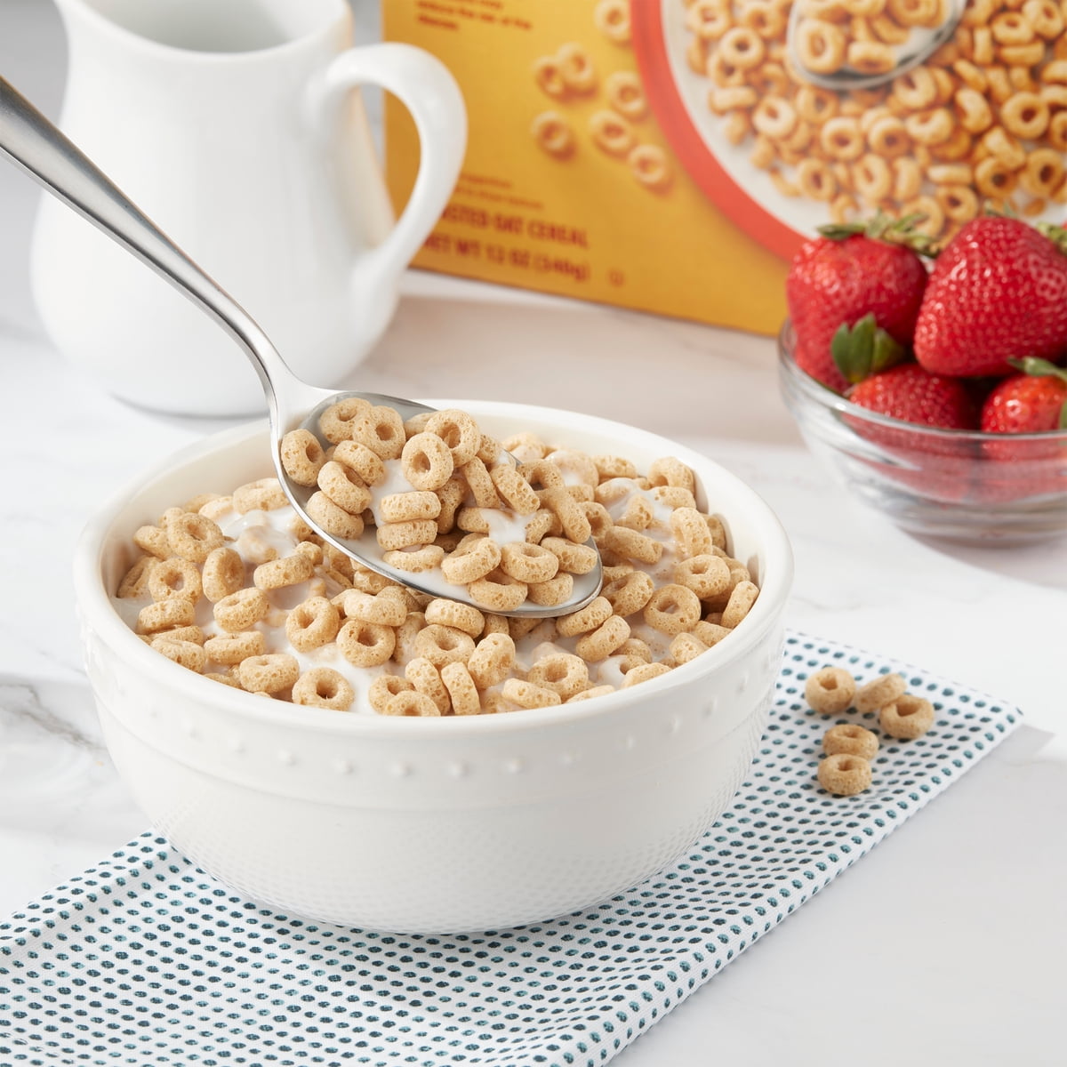 미국직구 Great Value Toasted 340g 2팩 / Great Value Toasted O's Breakfast Cereal, 340g, 2 Pack  2