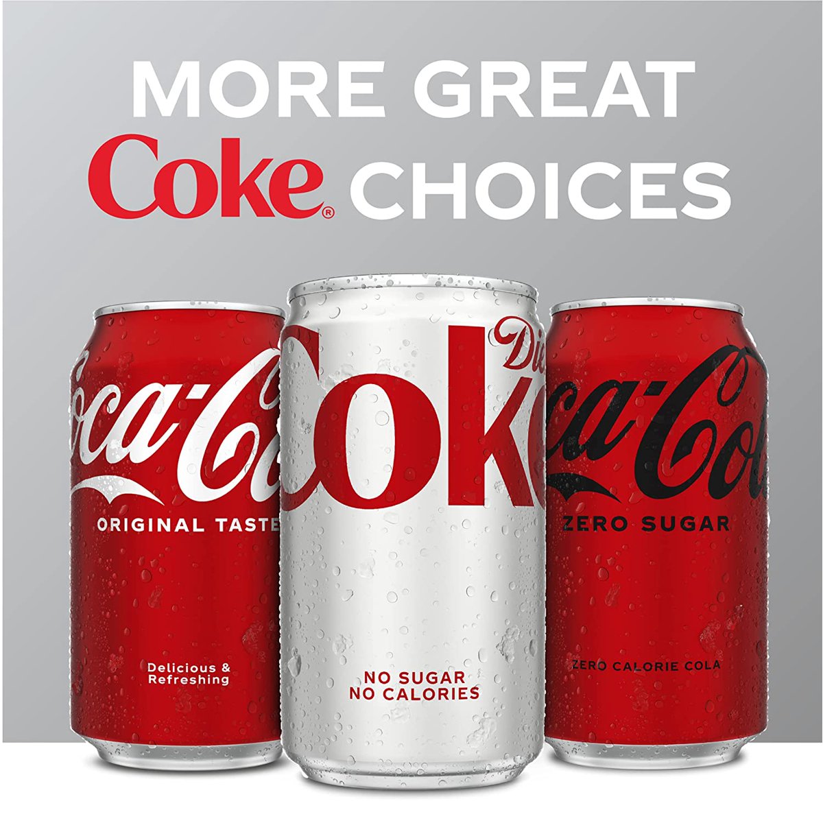 미국직구 Diet Coke Soda 355ml / Diet Coke Soda, No Sugar, No Calories, 12 Cans, 355ml (355 mL) 4