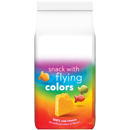 미국직구 골드피쉬 Colors Cheddar Cheese Crackers, 6.6 oz Bag