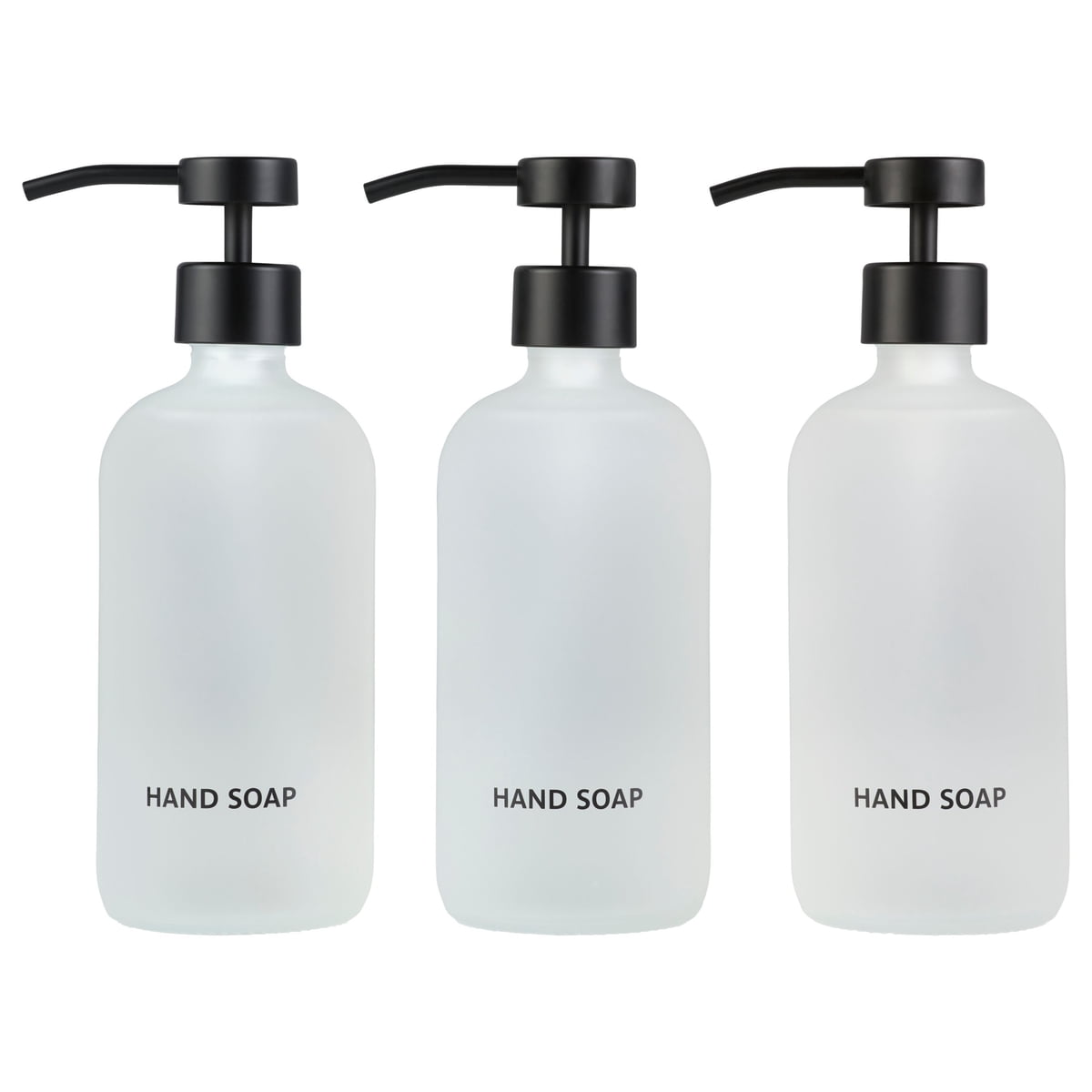 미국직구 멤버스마크 454g 3팩 / Member's Mark Variety Pack Hand Soap with Refillable Glass Dispensers 2