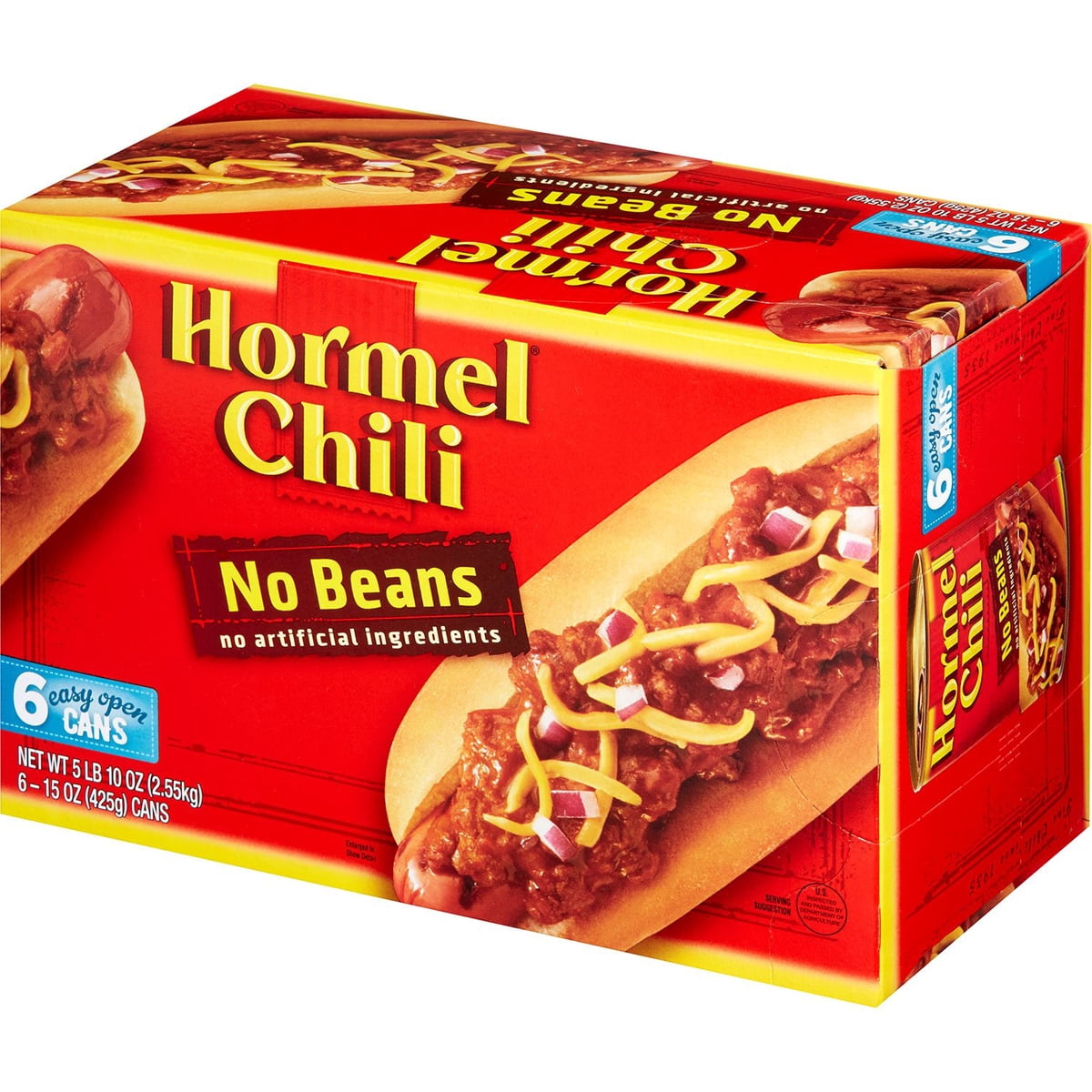 미국직구 Hormel Chili No 425g / Hormel Chili No Beans 425g, 6pk. 4
