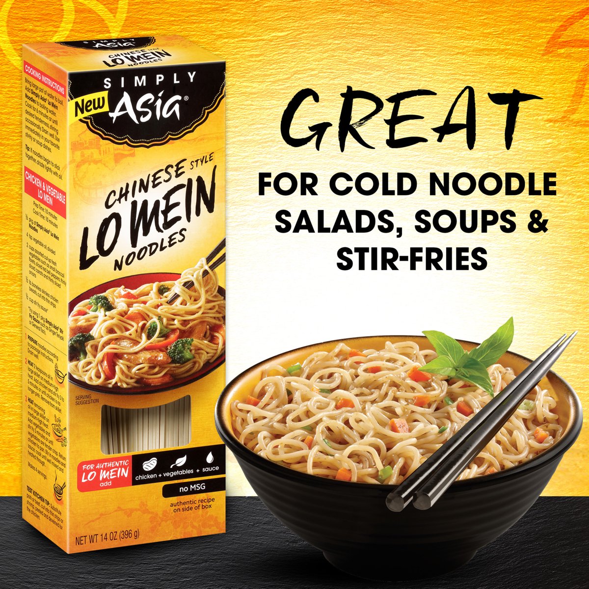 미국직구 Simply Asia Chinese 397g / Simply Asia Chinese Style Lo Mein Noodles, 397g Box 4
