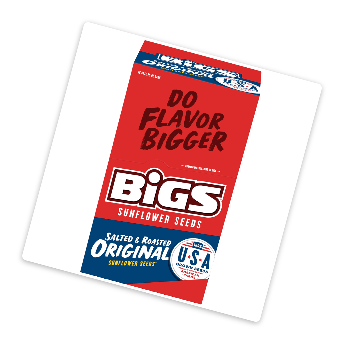 미국직구 3 Pack BIGS 78g 3팩 / 3 Pack | BIGS Sunflower Seeds, Salted and Roasted Original, 12 B 2