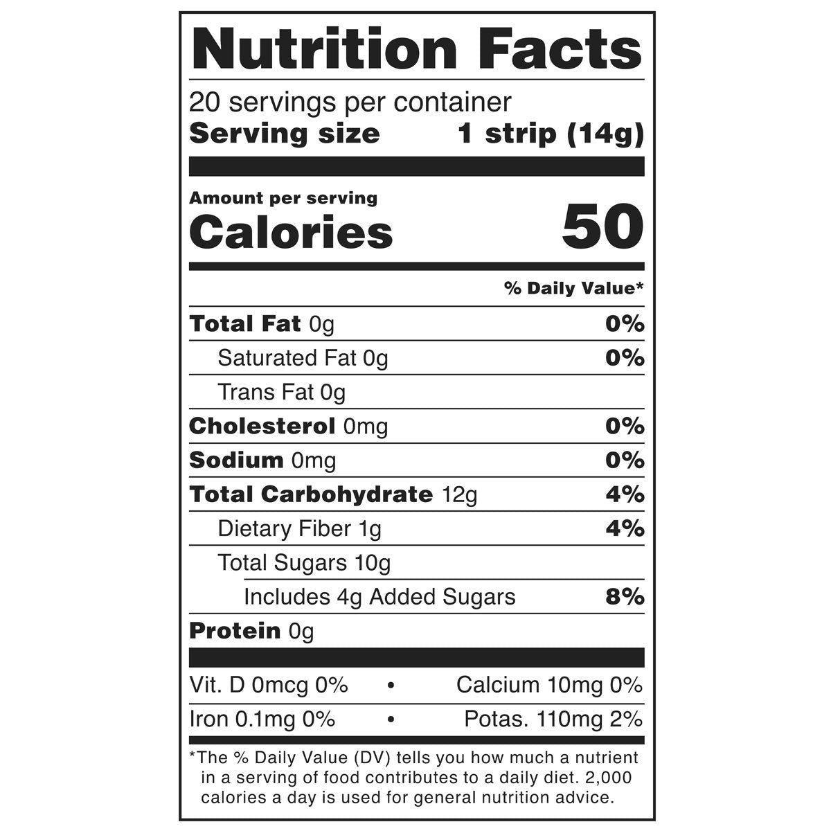 미국직구 bettergoods Strawberry Fruit 283g / bettergoods Strawberry Fruit Strips, 283g, 20 Cou 4