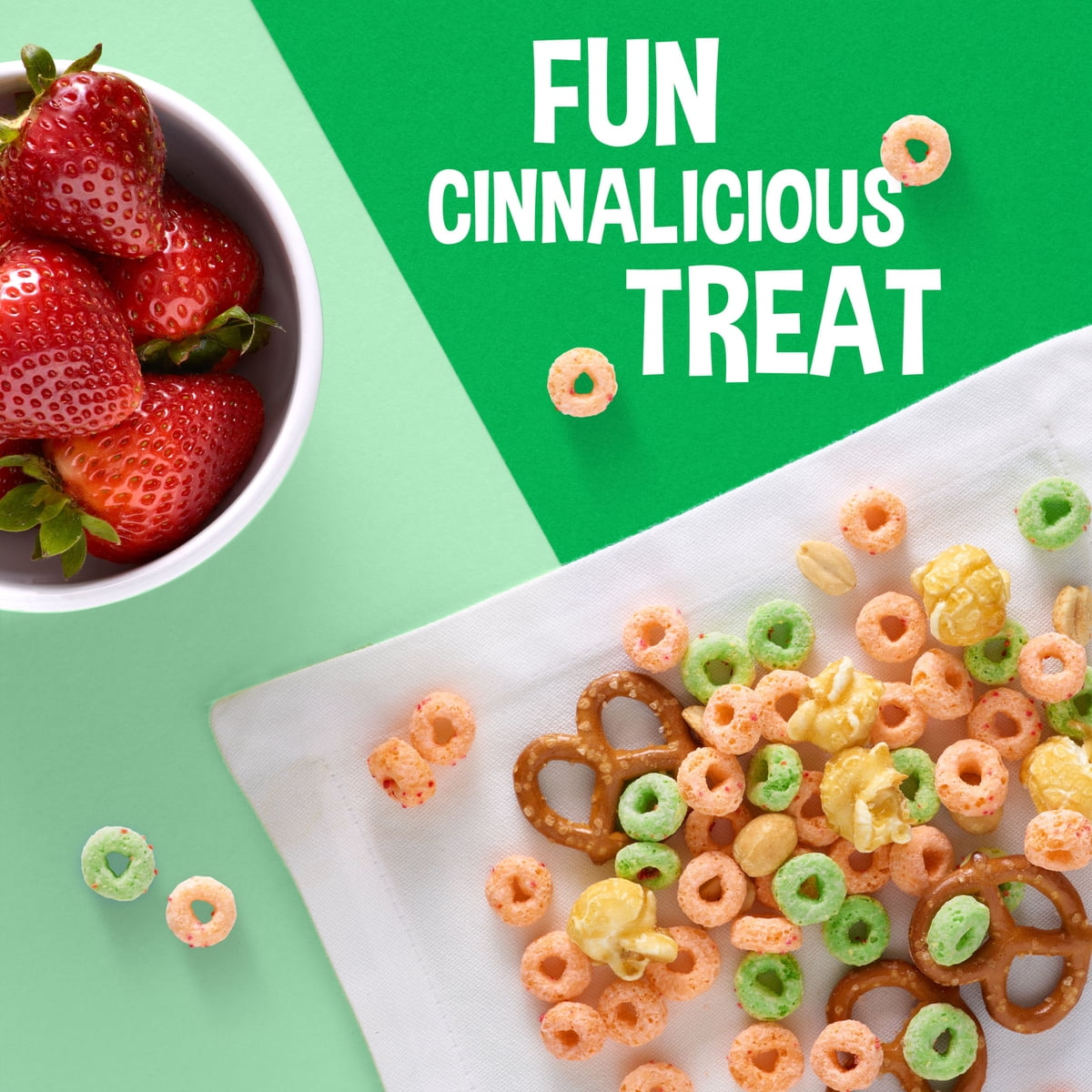 미국직구 Kellogg's Apple Jacks 43g 2팩 / Kellogg's Apple Jacks Original Breakfast Cereal Cups,  2
