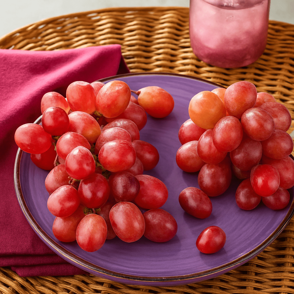 미국직구 Red Seedless Grapes 2팩 / Red Seedless Grapes, From California, Bag (2.25 lbs/Bag Est. 2