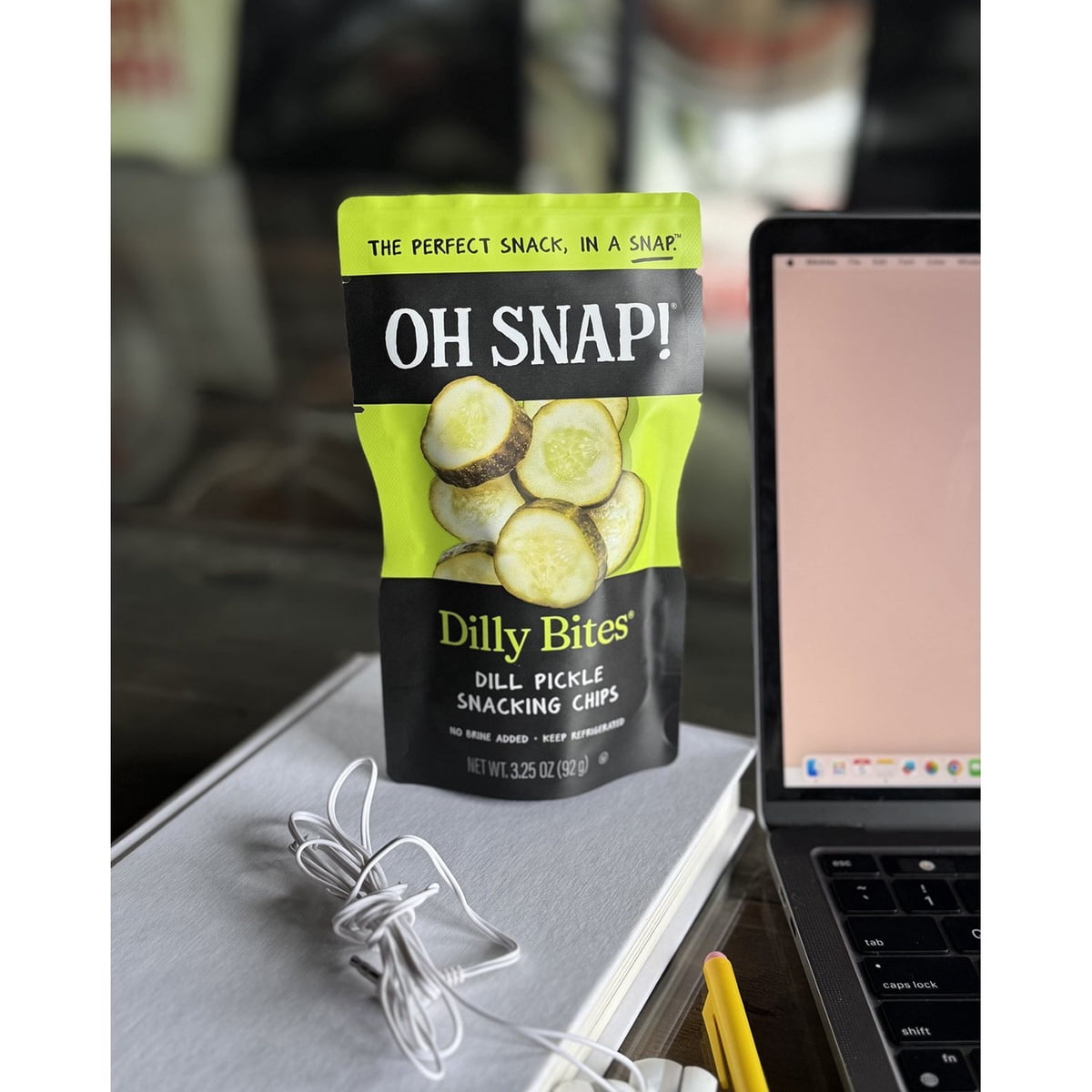 미국직구 OH SNAP Dilly 96ml 12팩 / OH SNAP! Dilly Bites Dill Pickle Snack Packs, 96ml, 12 ct. 5