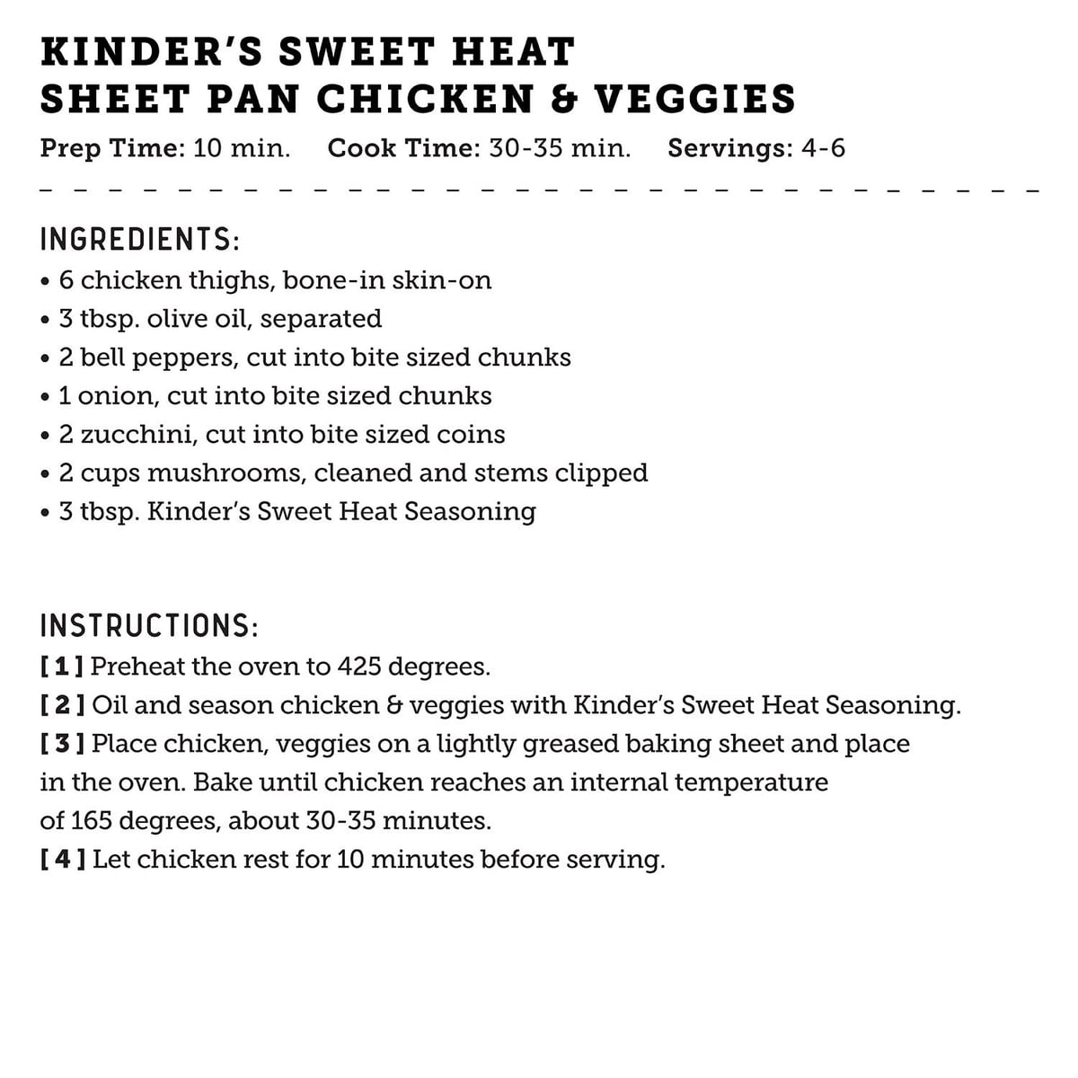 미국직구 Kinder's Sweet Heat 252g / Kinder's Sweet Heat Seasoning, 252g 5