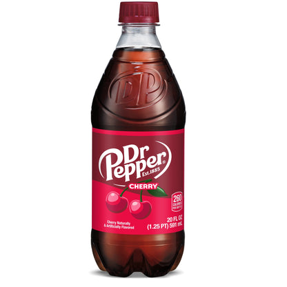 미국직구 닥터페퍼 Cherry Soda Pop, 20 fl oz, Bottle