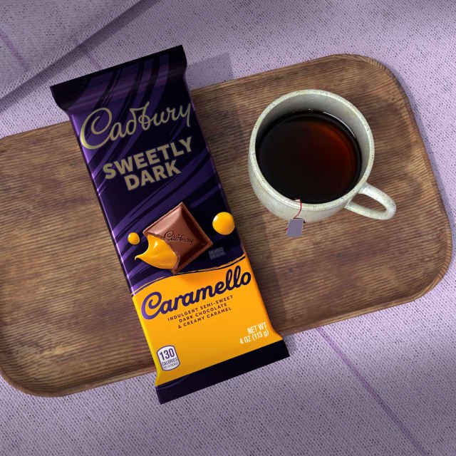 미국직구 CADBURY CARAMELLO SWEETLY 초콜릿 113g 2팩 / CADBURY CARAMELLO SWEETLY DARK Semi-Sweet Dar 5