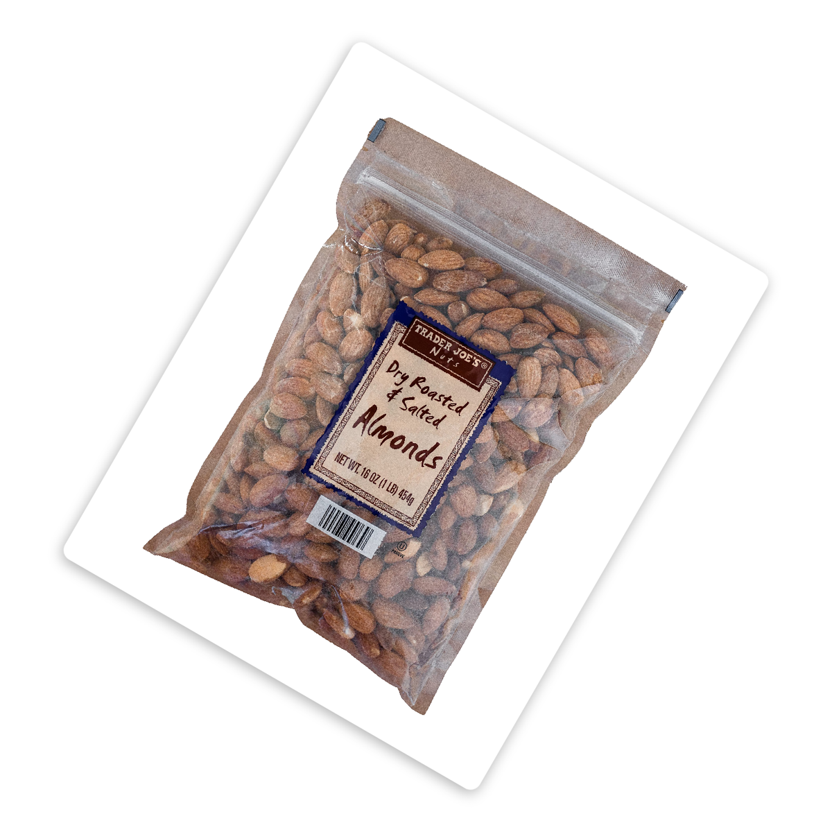 미국직구 트레이더조 견과 57g 3팩 / 3 Pack | Trader Joe's Dry Roasted and Salted Almonds, with Bybies T 3