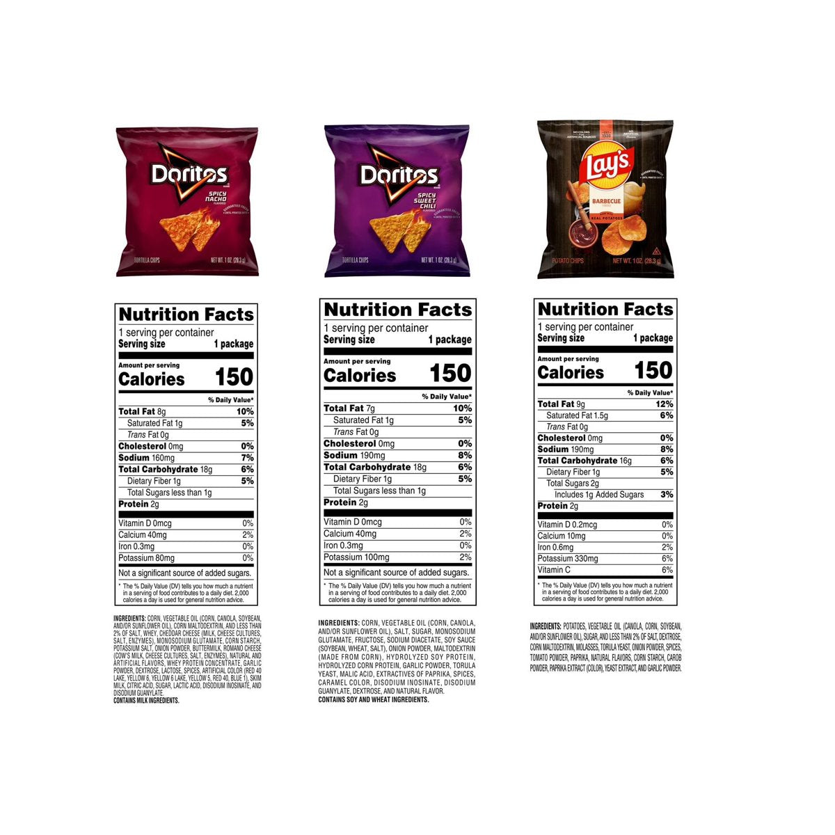 미국직구 Frito-Lay Bold Flavor / Frito-Lay Bold Flavor Mix Variety Pack Chips, 50 pk. 4