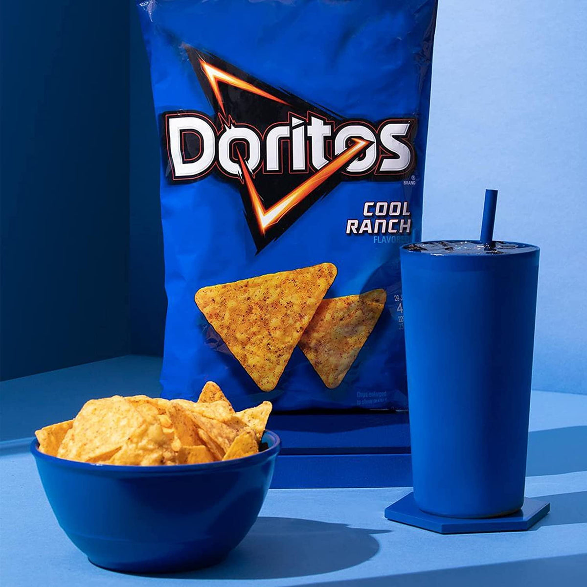 미국직구 도리토스 Cool Ranch Flavored Tortilla Chips, Party Size, 14.5 oz Bag