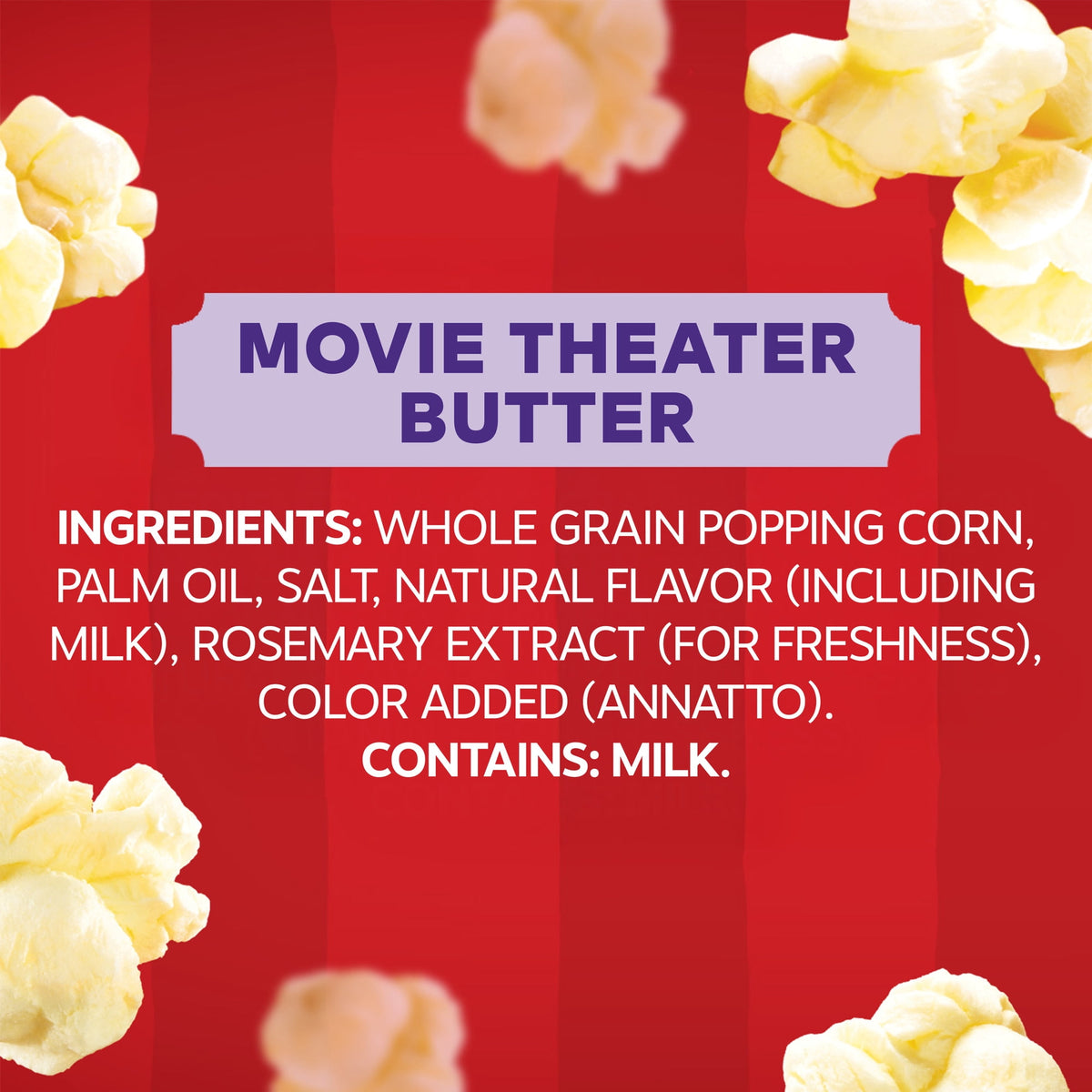 미국직구 오빌 ’s Microwave Popcorn Value Size, Movie Theater Butter Flavor, 3.29 oz., 12-Count