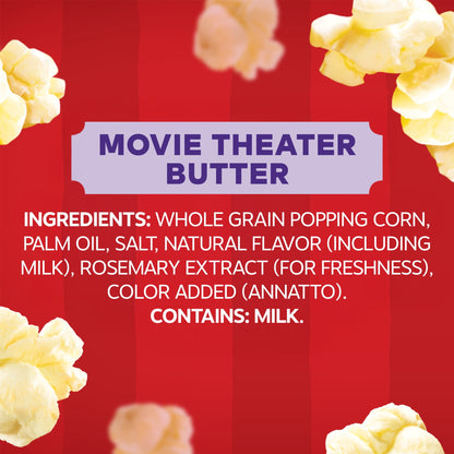 미국직구 오빌 ’s Microwave Popcorn Value Size, Movie Theater Butter Flavor, 3.29 oz., 12-Count