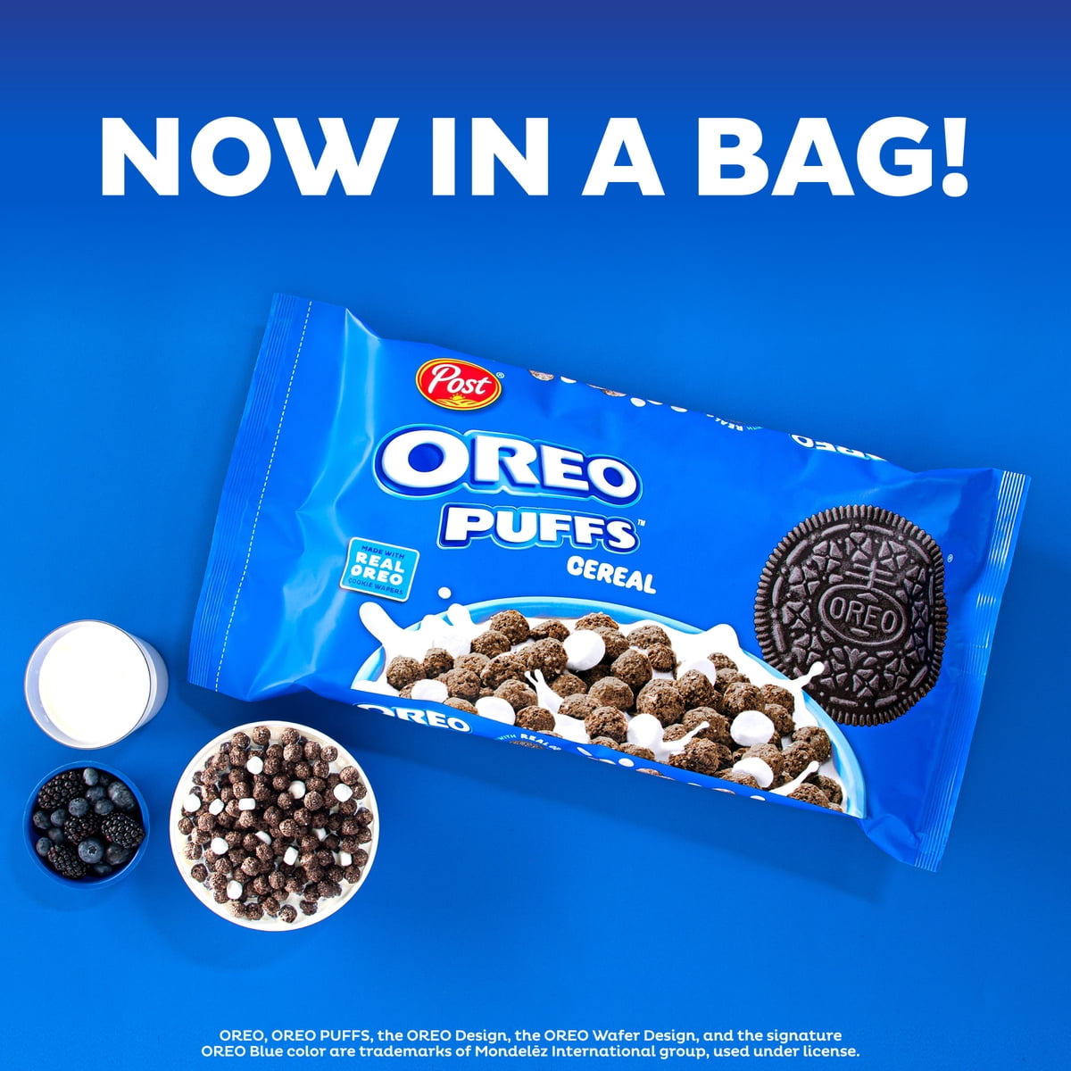 미국직구 Post OREO PUFFS 초콜릿 28g 2팩 / Post OREO PUFFS Chocolate & Marshmallow Breakfast Cereal 3
