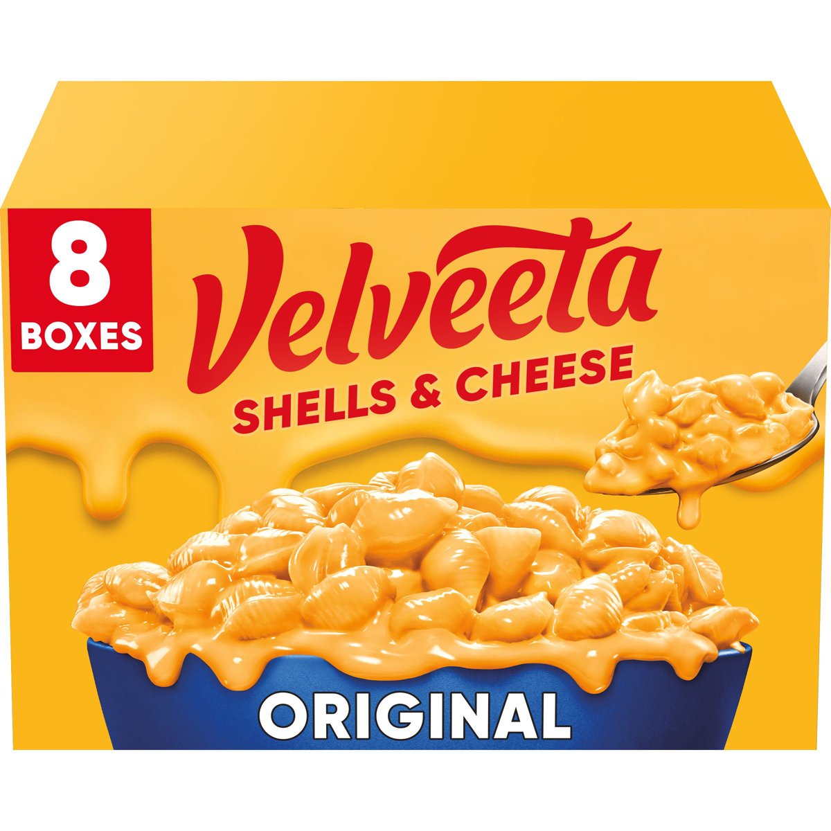 미국직구 Velveeta Shells & 340g / Velveeta Shells & Cheese Original, 340g, 8 pk. 4