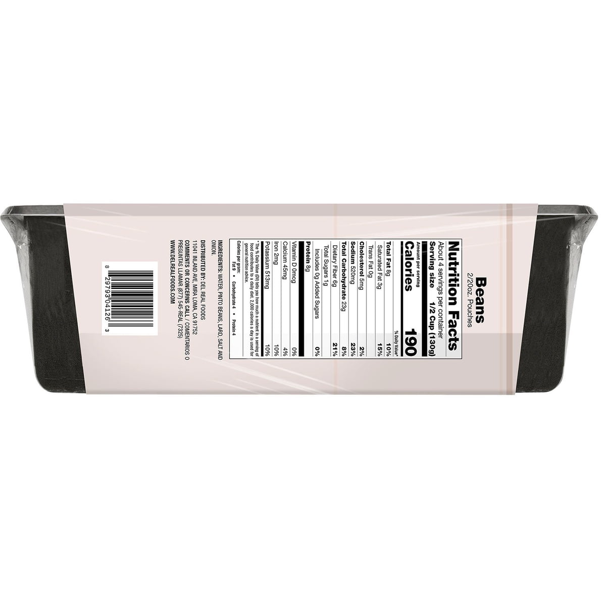 미국직구 Del Real Foods 1.8kg / Del Real Foods Slow Cooked Rice and Refried Beans, 1.8kg 6