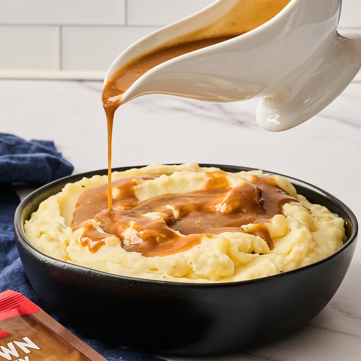 미국직구 맥코믹 30% Less Sodium Brown Gravy Seasoning Mix, 0.87 oz Packet