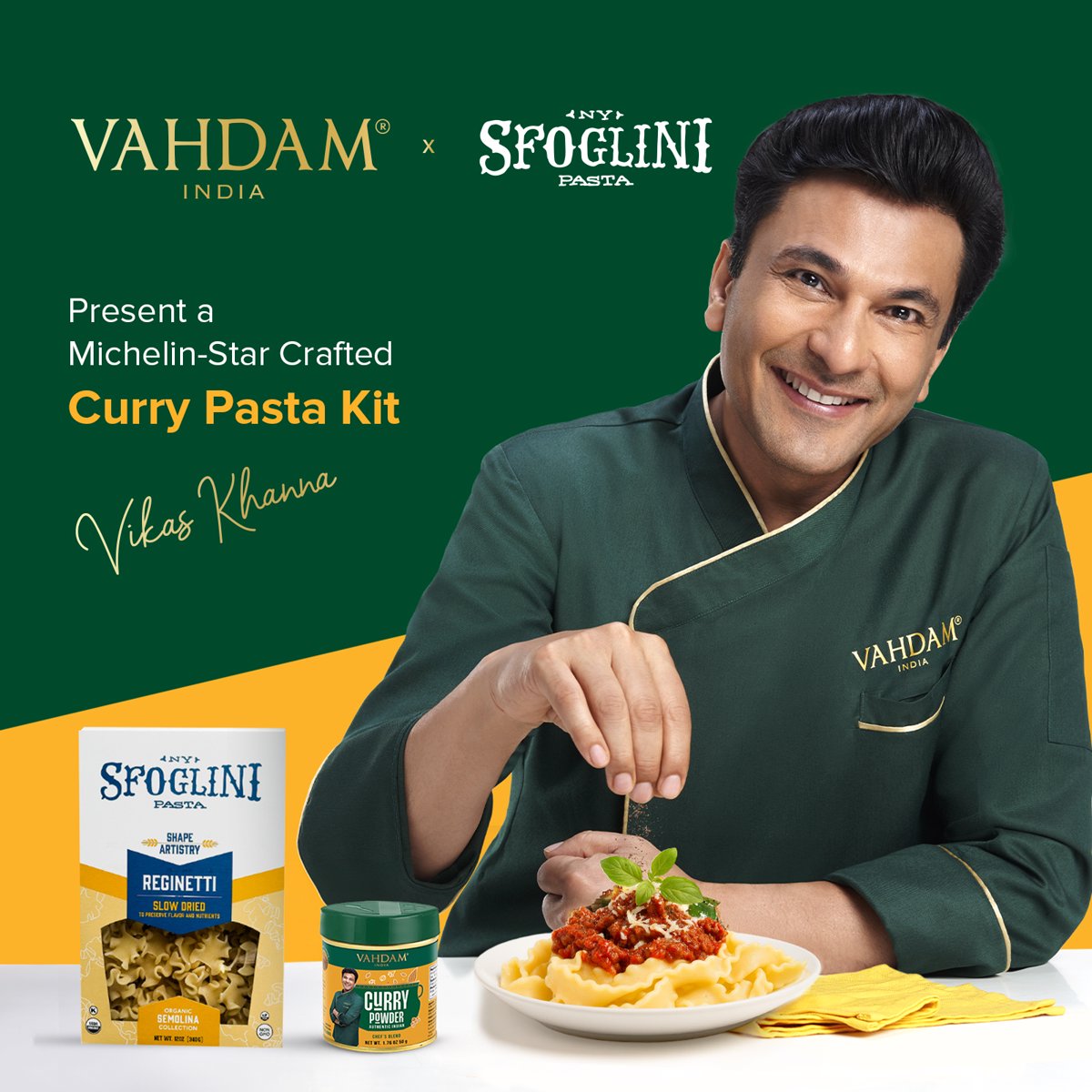 미국직구 VAHDAM Indian Fusion 505g / VAHDAM® Indian Fusion Curry Pasta Kit, Ready-to-Cook, Che 5
