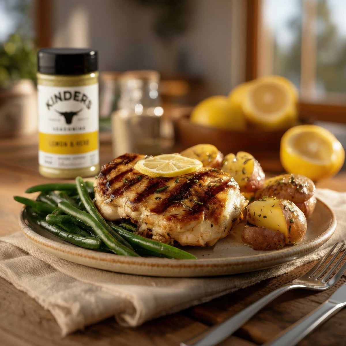미국직구 Kinder's Lemon & 283g / Kinder's Lemon & Herb Seasoning, 283g 4