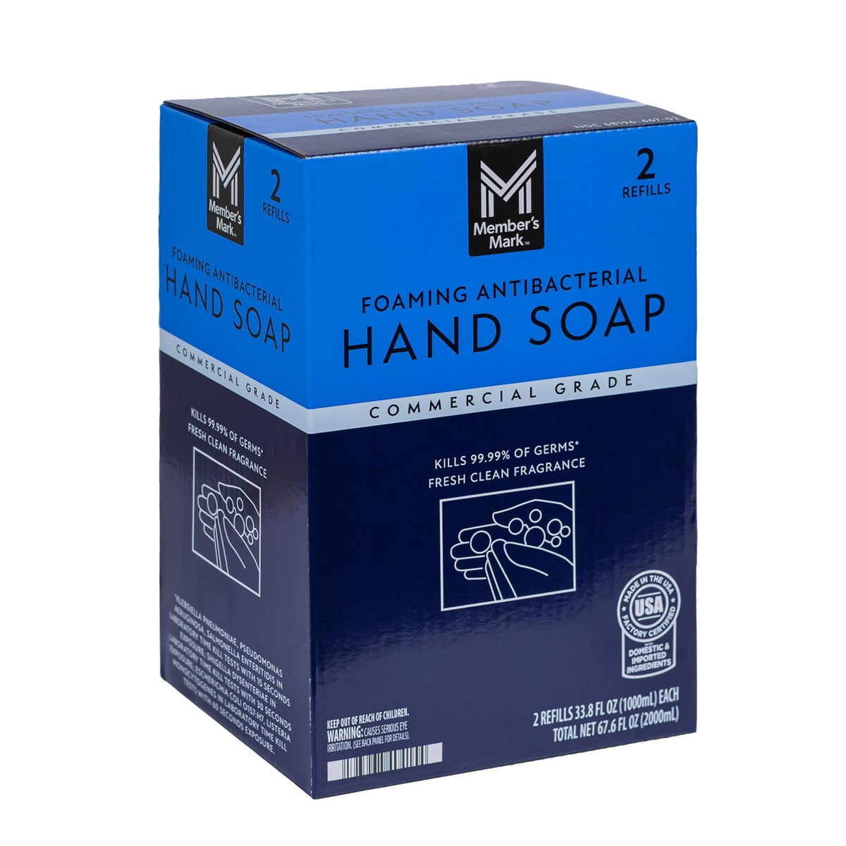 미국직구 멤버스마크 2.0L / Member's Mark Antibacterial Foaming Hand Soap, 2.0L, 2 refills 6